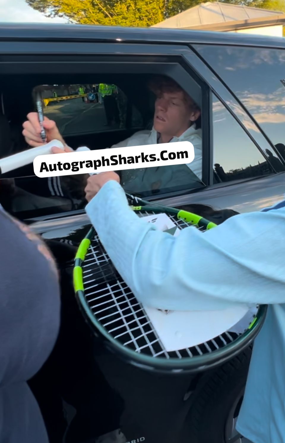 Signed Jannik Sinner Head Speed 26 Tennis Racket