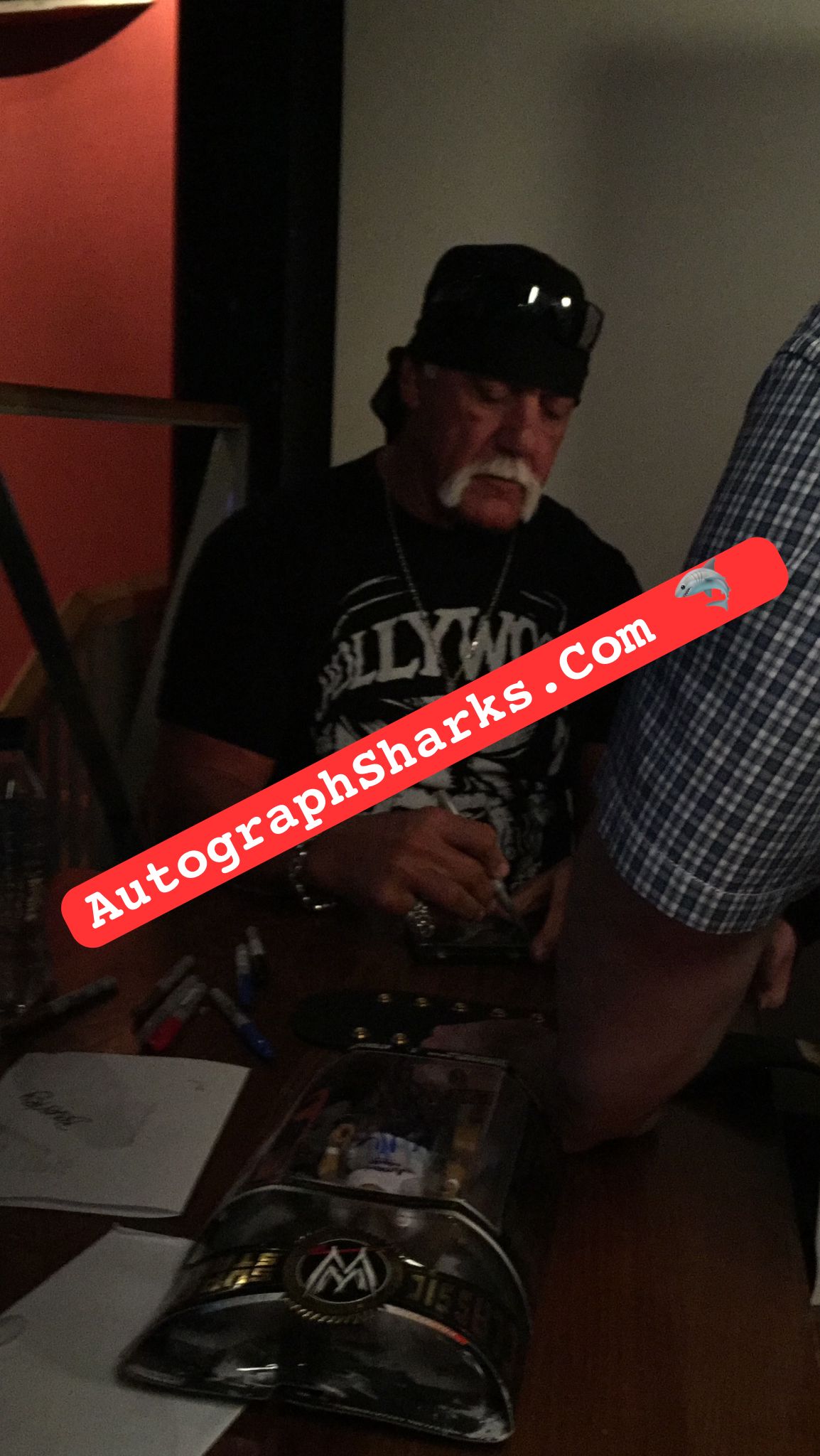 Signed Hulk Hogan Jakks Classic Limted Edition “American Made” Figure