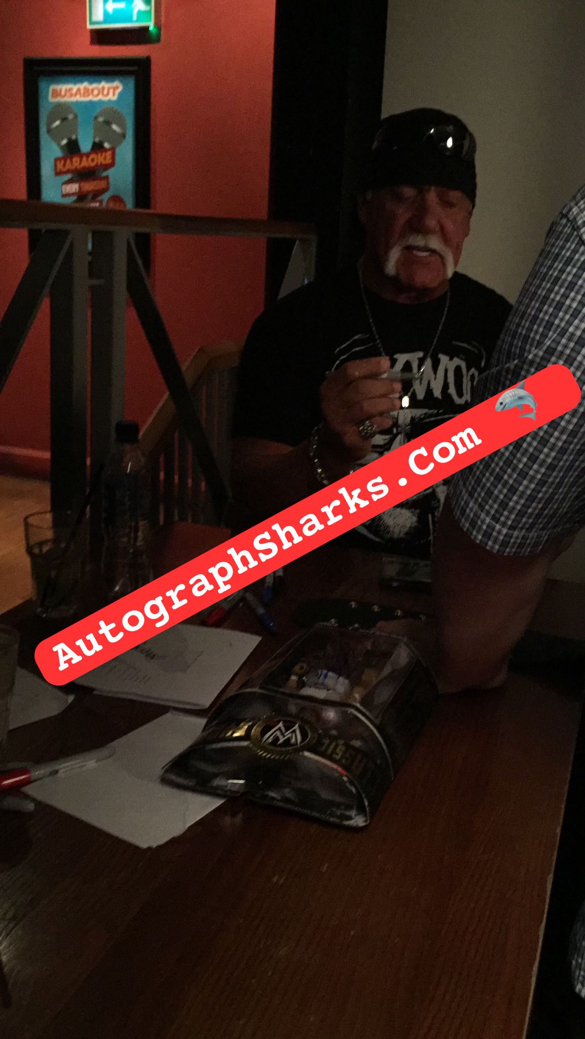 Signed Hulk Hogan Jakks Classic Limted Edition “American Made” Figure