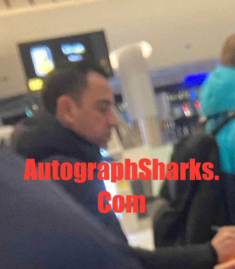 Signed Xavi Spain World Cup 2010 Home Shirt