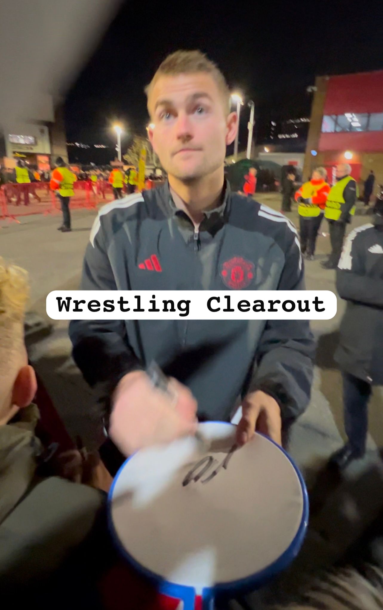 Signed Matthijs de Ligt Manchester United 24/25 3rd Shirt