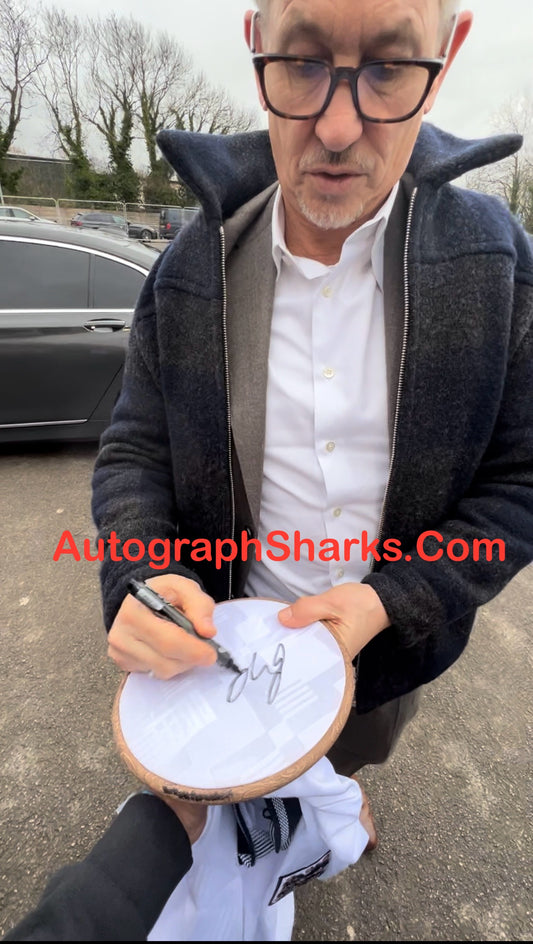 Signed Gary Lineker England Italia 90 Home Shirt