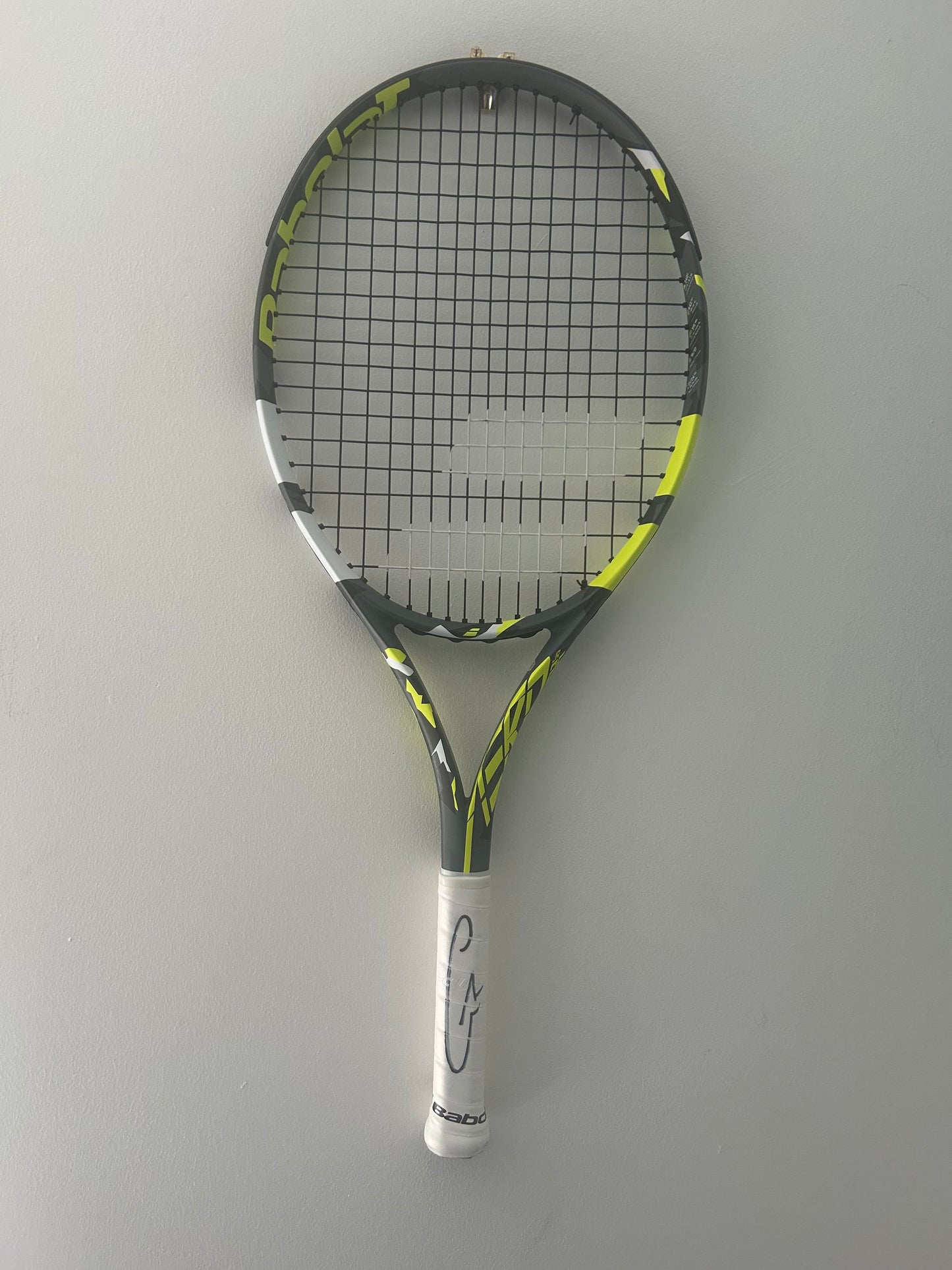 Signed Carlos Alcaraz Racket Bundle