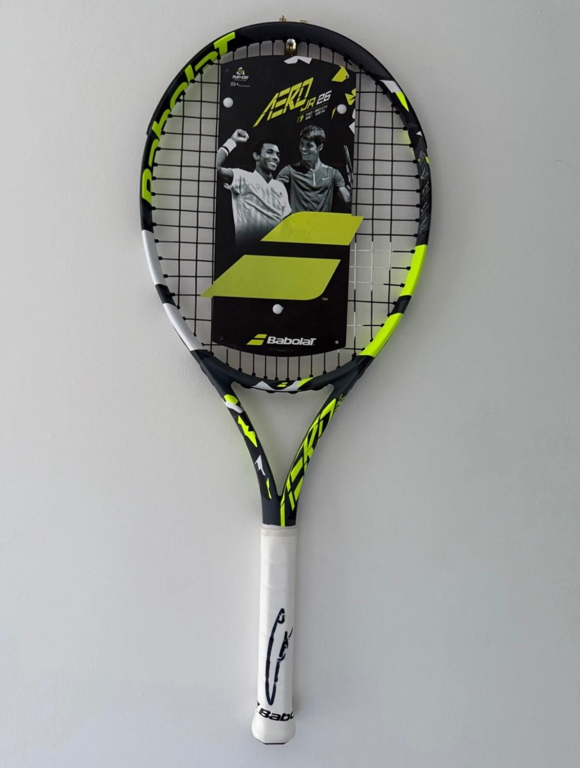 Signed Carlos Alcaraz Racket Bundle