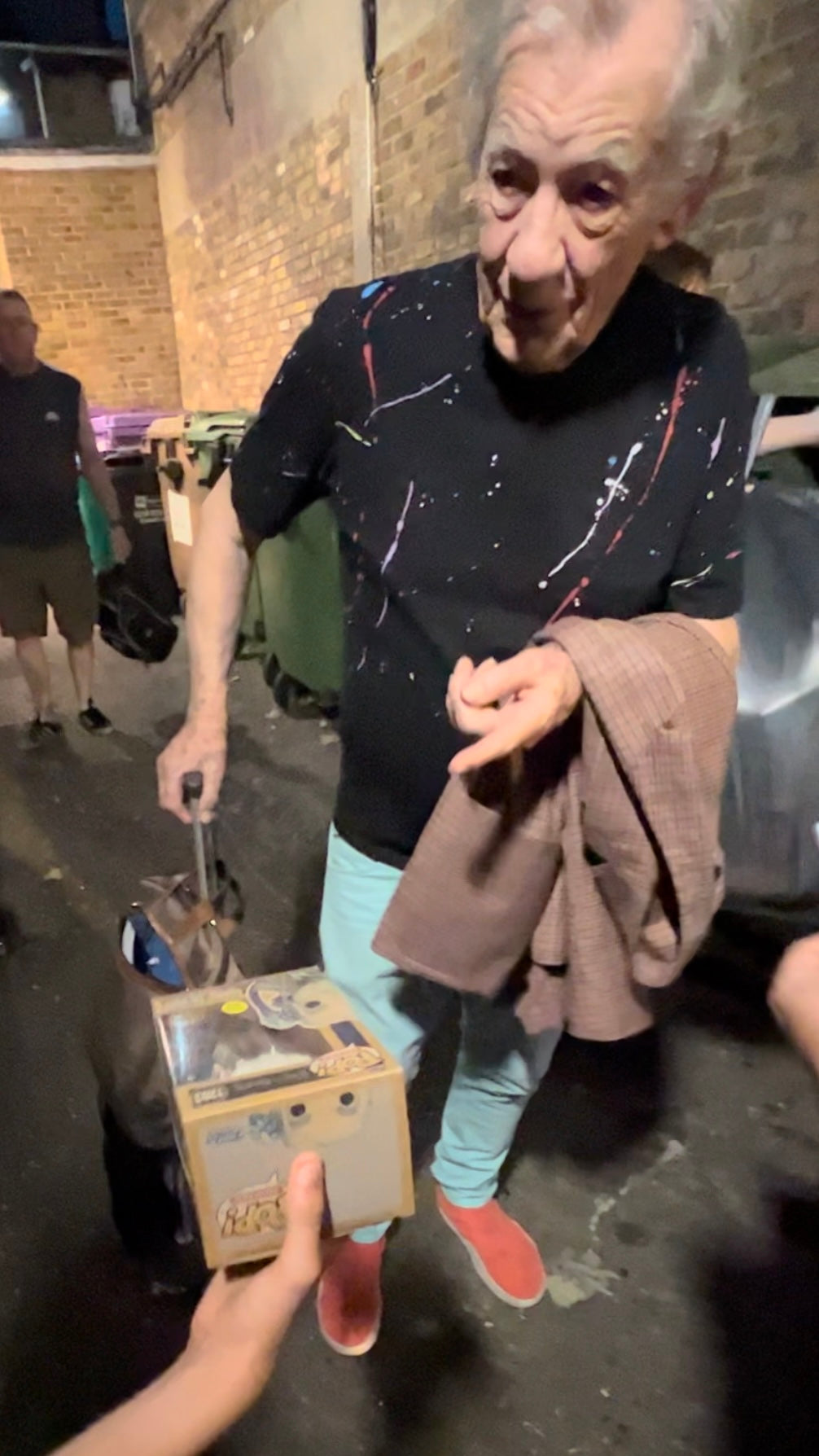 Signed Sir Ian McKellen Gandalf Funko Pop!