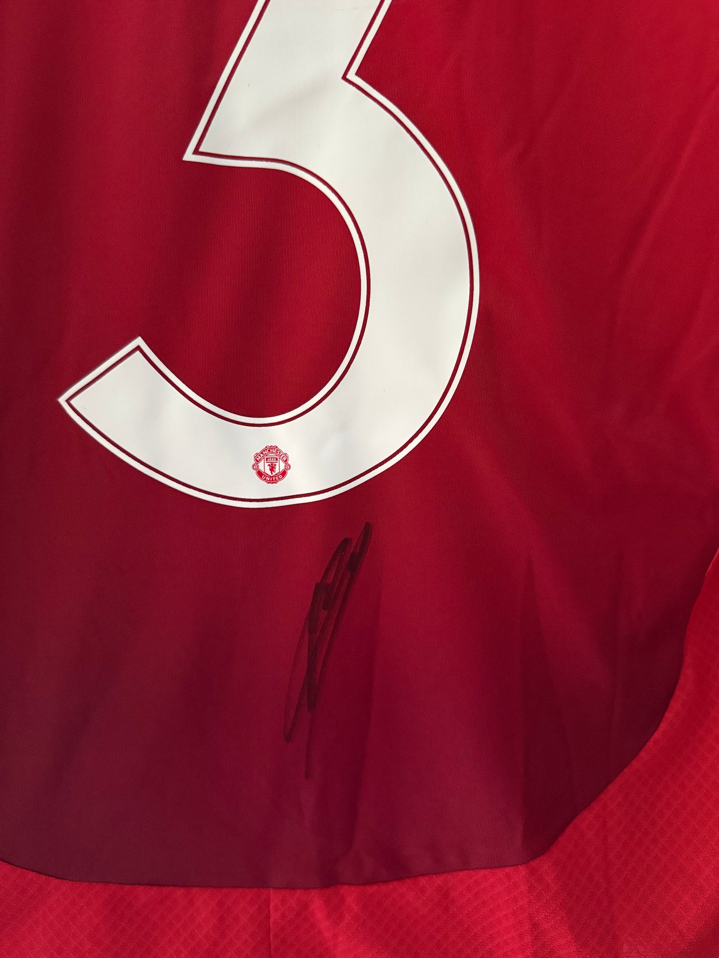 Signed Noussair Mazraoui Manchester United 24/25 Home Shirt