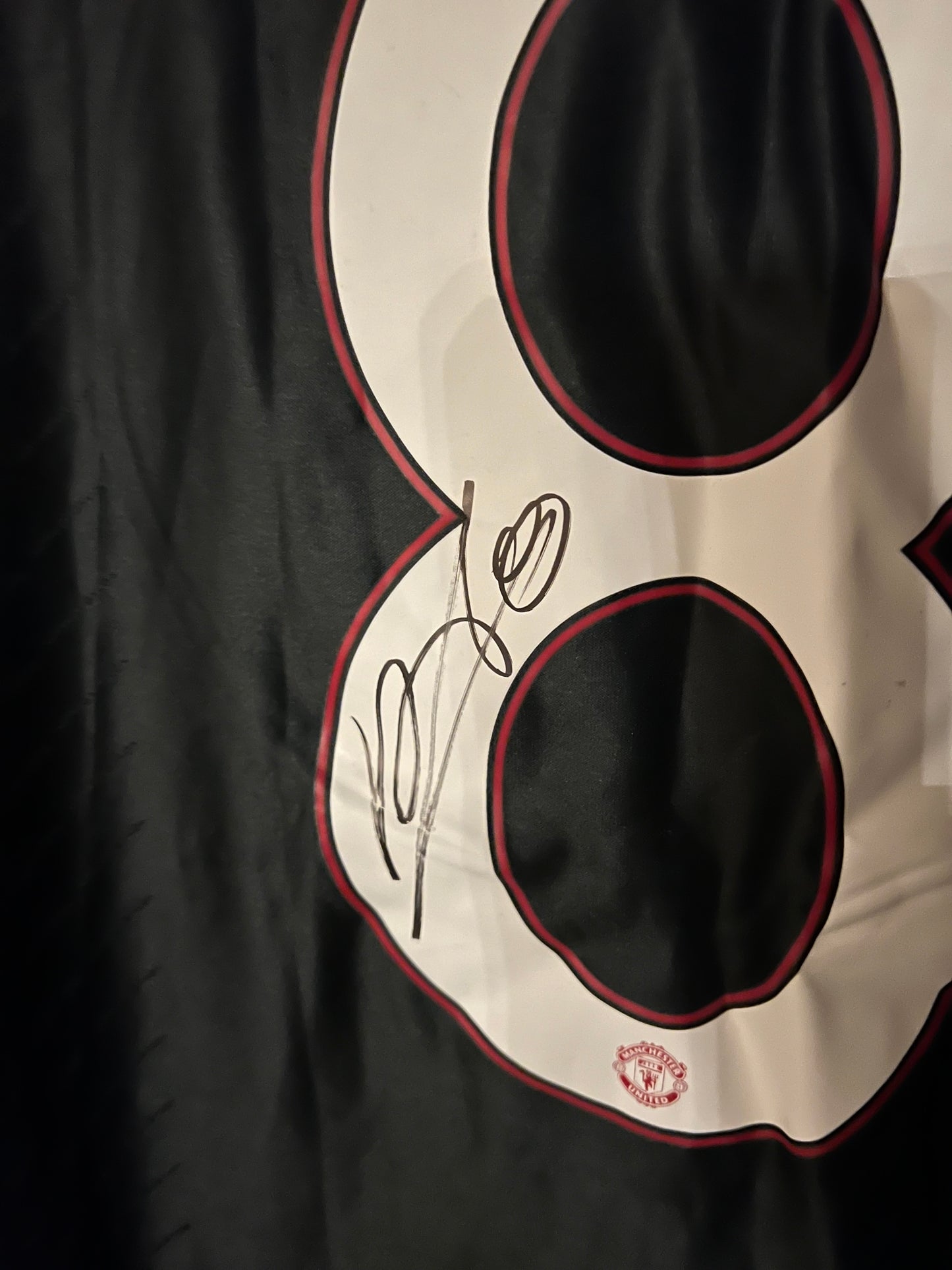 Signed Bruno Fernandes Manchester United 23/24 Away Shirt