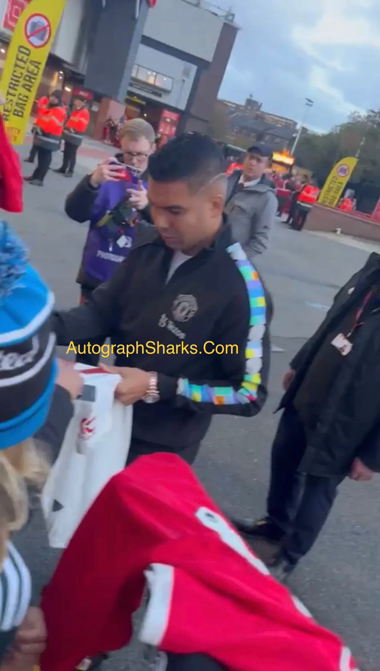 Signed Casemiro Manchester United 23/24 3rd Shirt