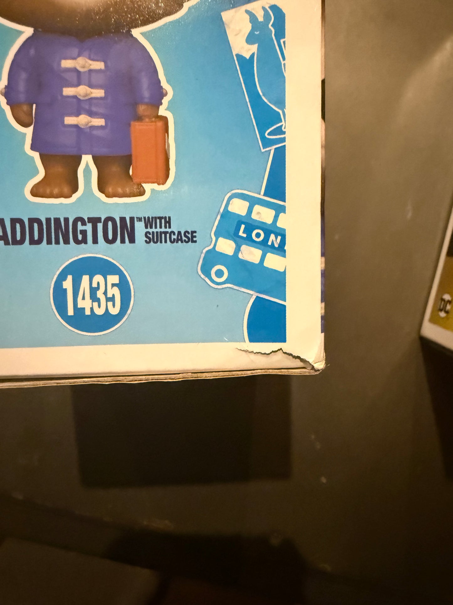 Signed Ben Whishaw Paddington Bear Funko-Pop