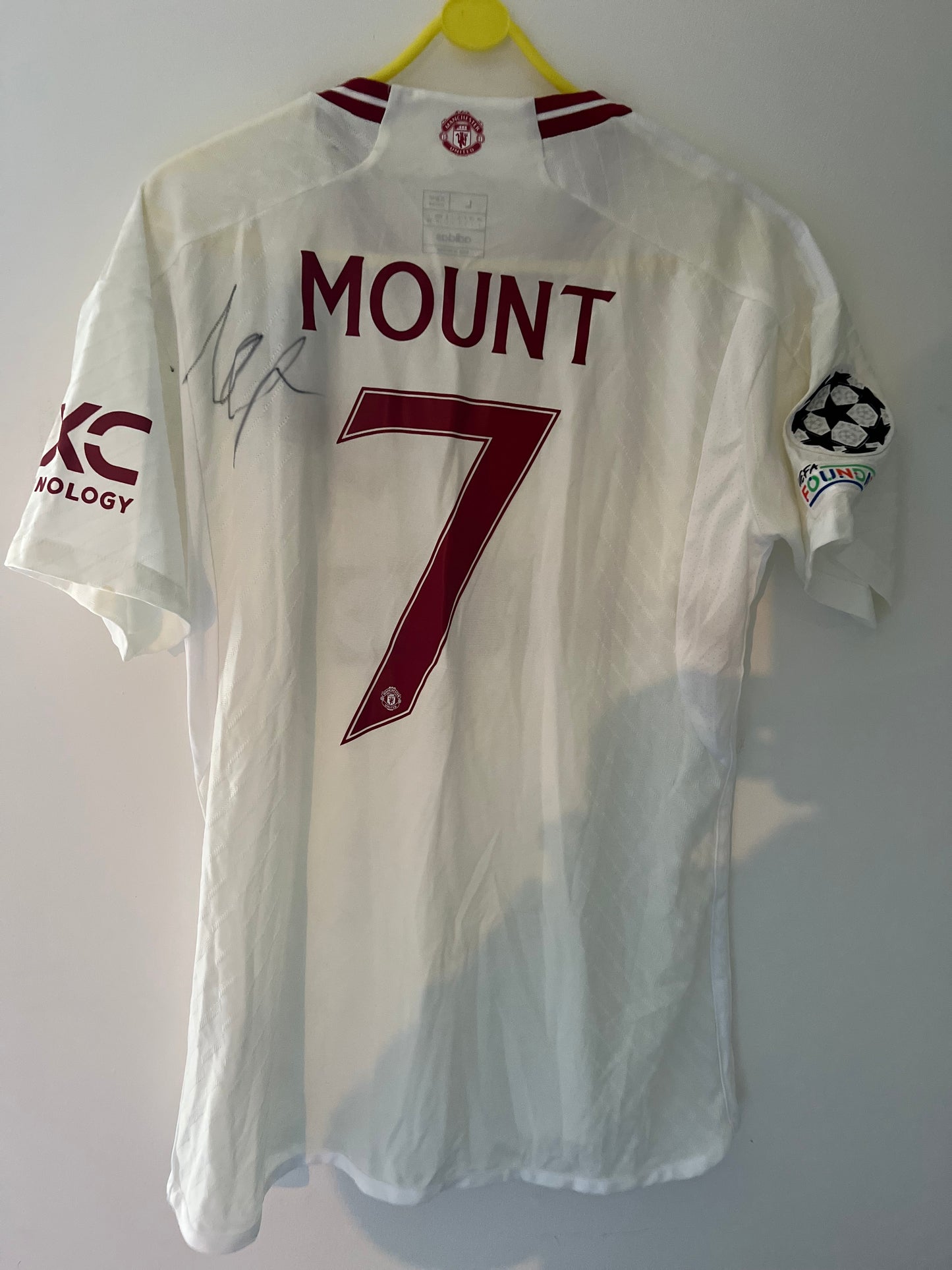 Signed Mason Mount Manchester United 23/24 3rd Shirt