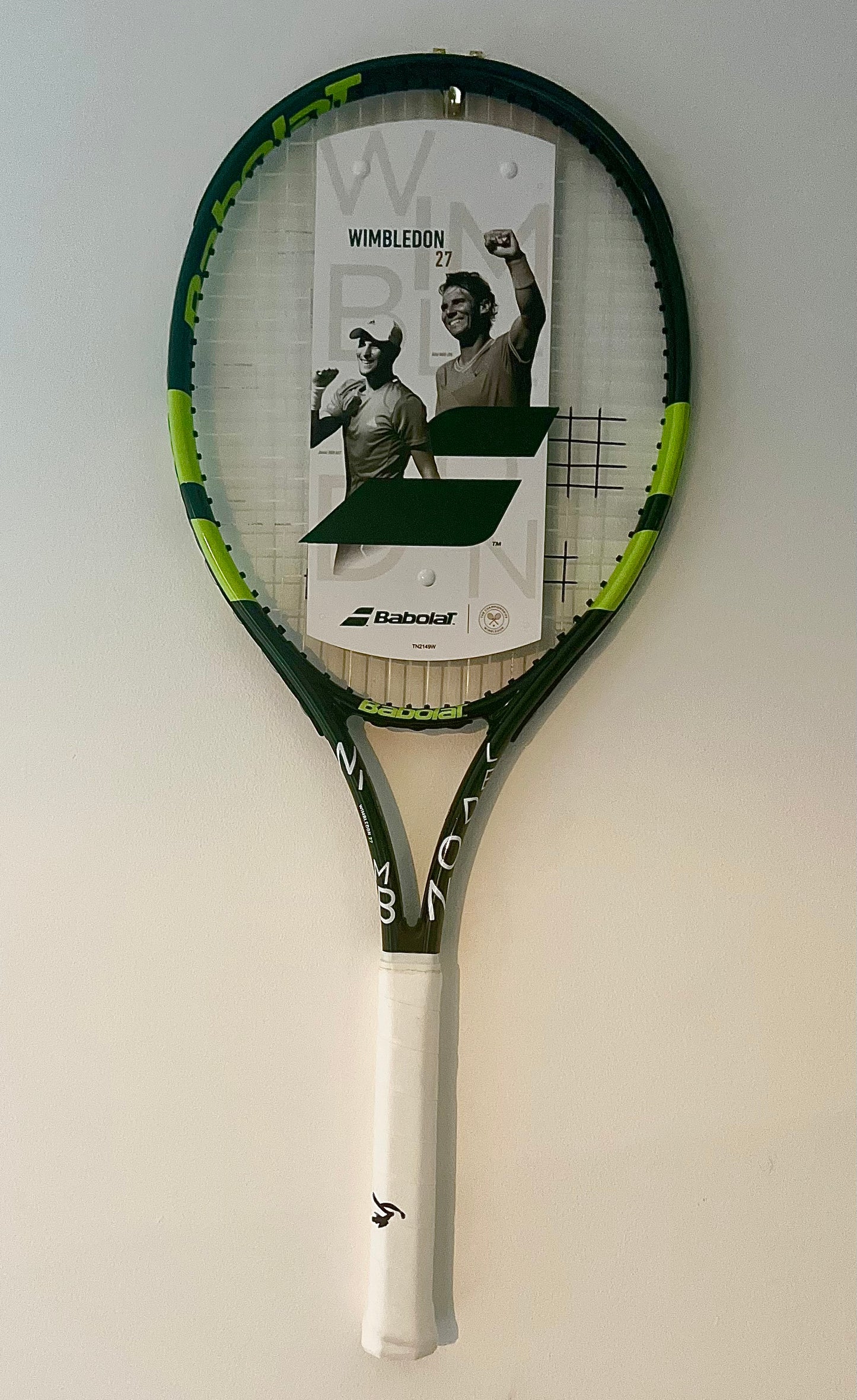 Signed Jannik Sinner Babolat Wimbledon Tennis Racket