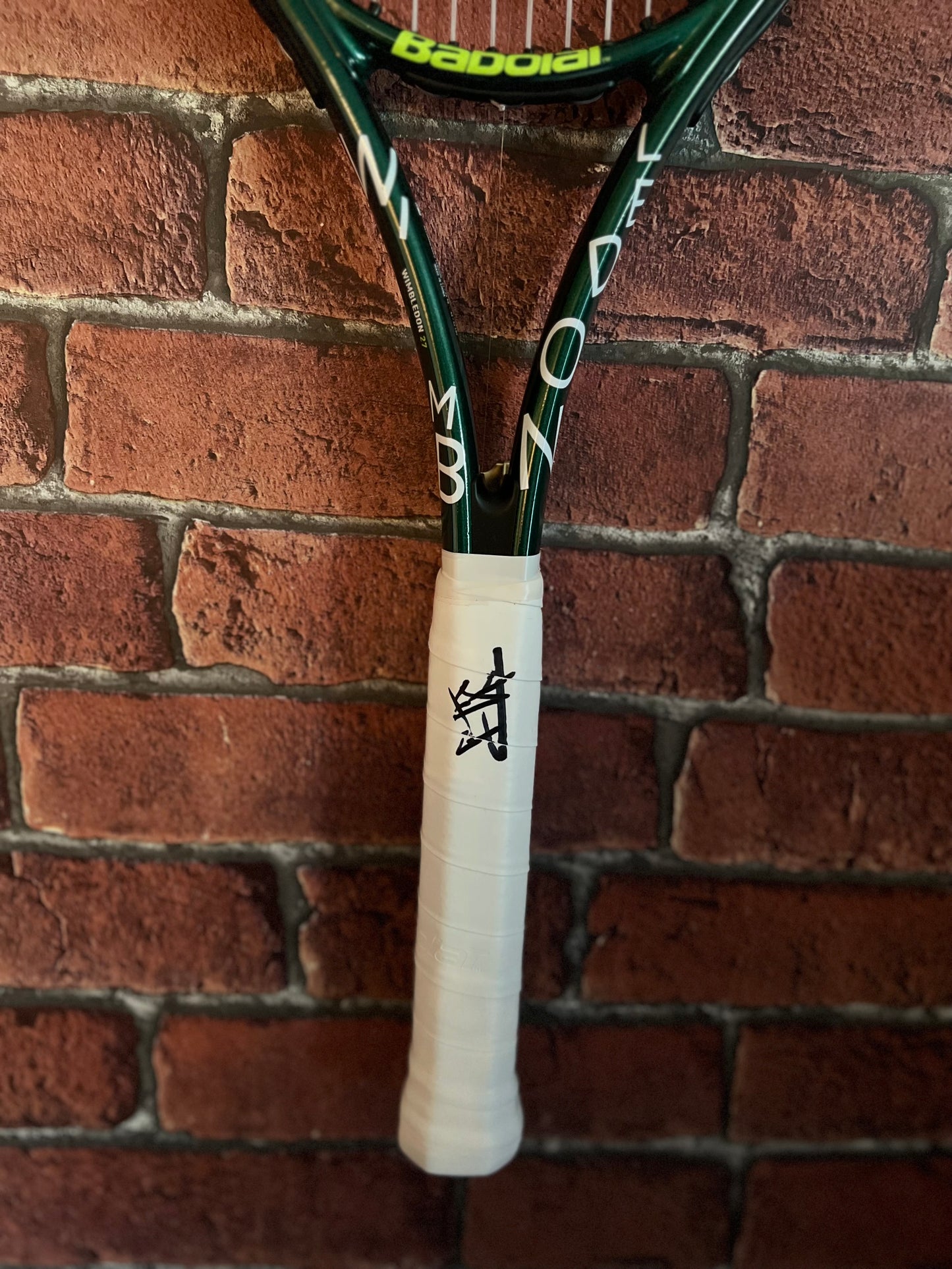 Signed Petra Kvitova Wimbledon Babolat Tennis Racket