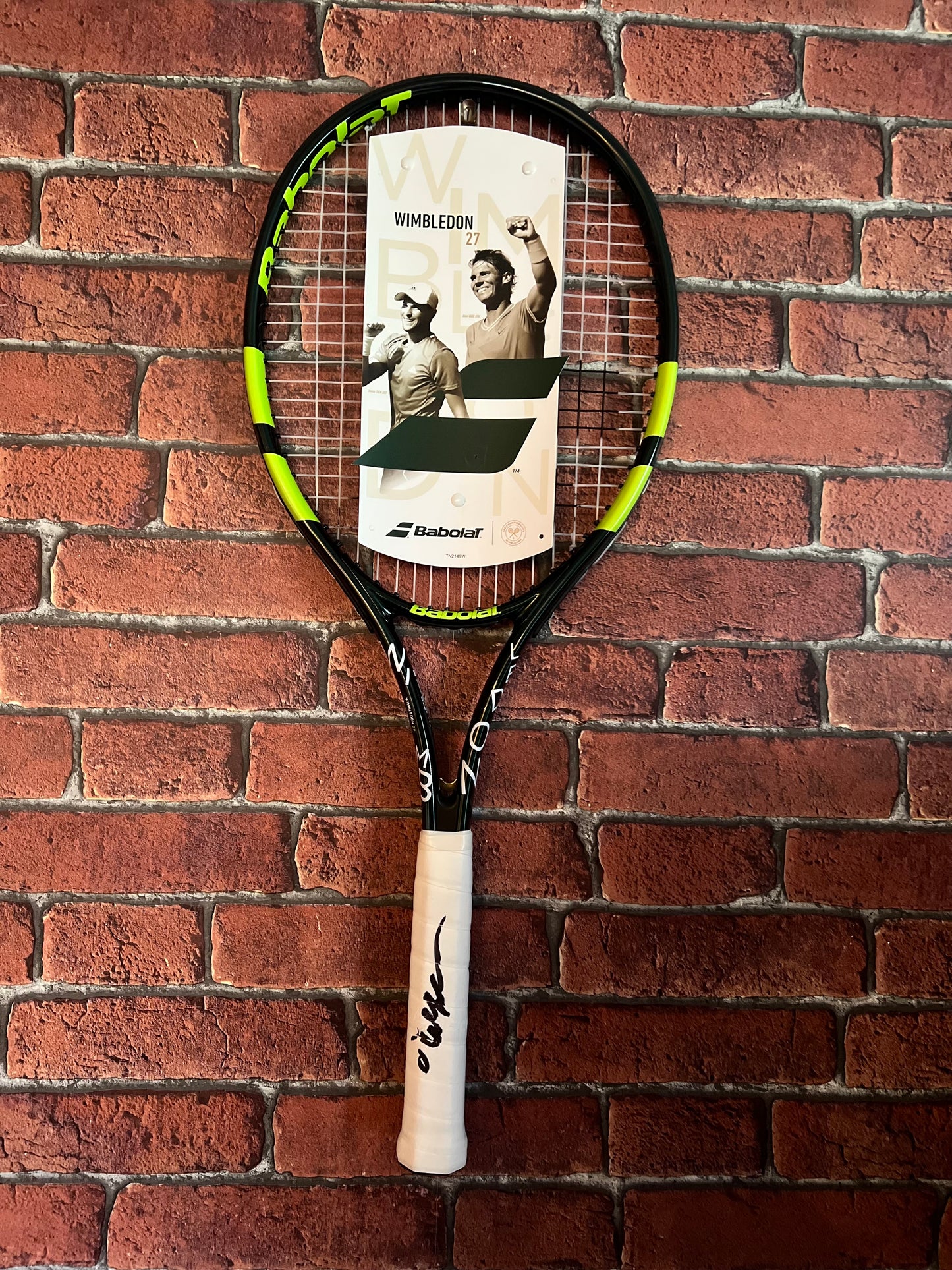 Signed Daniil Medvedev Wimbledon Babolat Tennis Racket