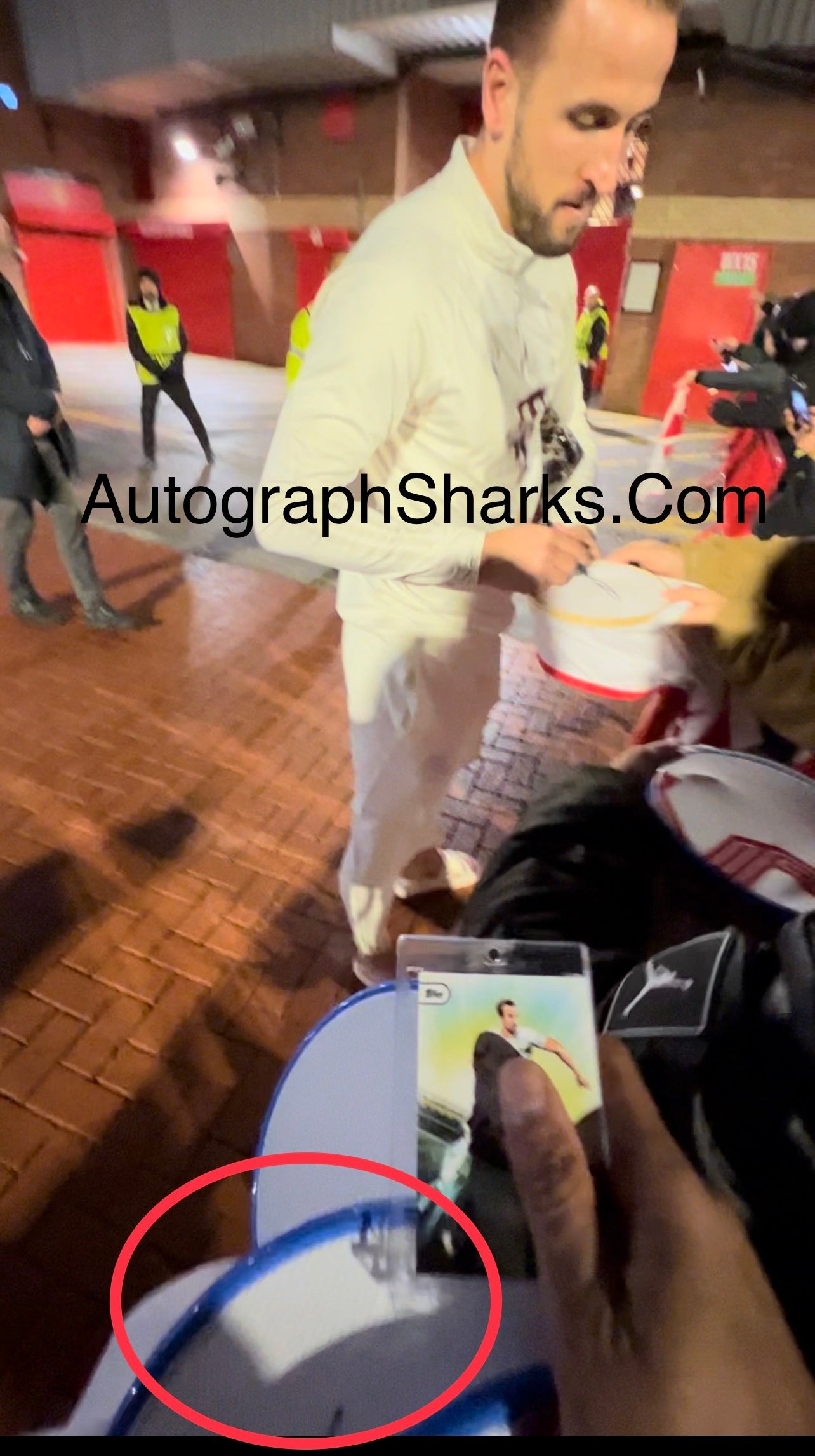 Signed Harry Kane England Home Shirt