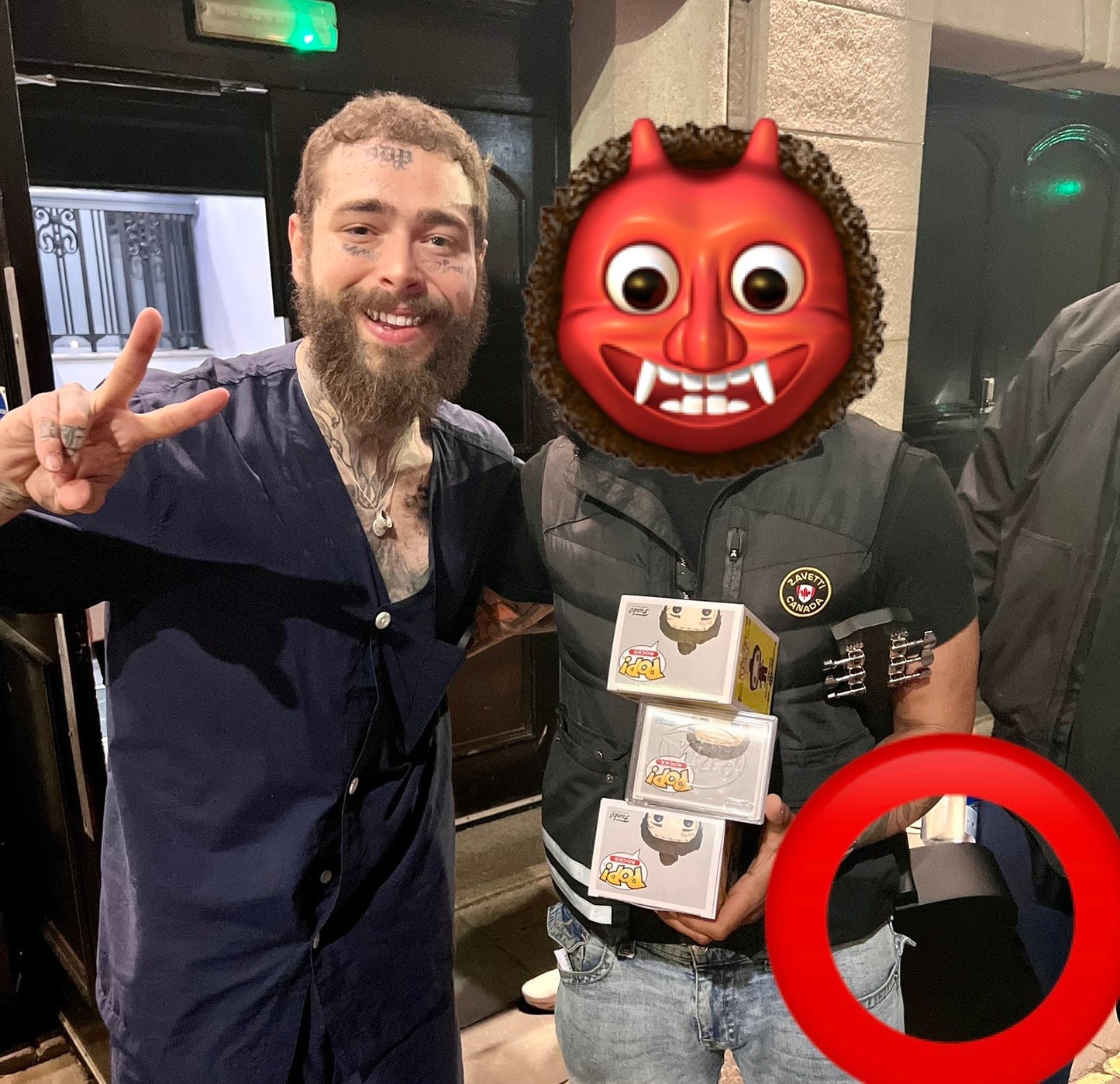 Featured Product: Signed Post Malone Black Acoustic Guitar