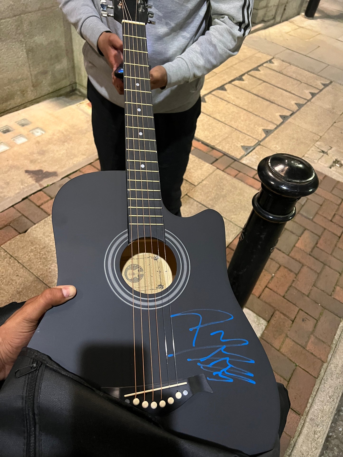Featured Product: Signed Post Malone Black Acoustic Guitar