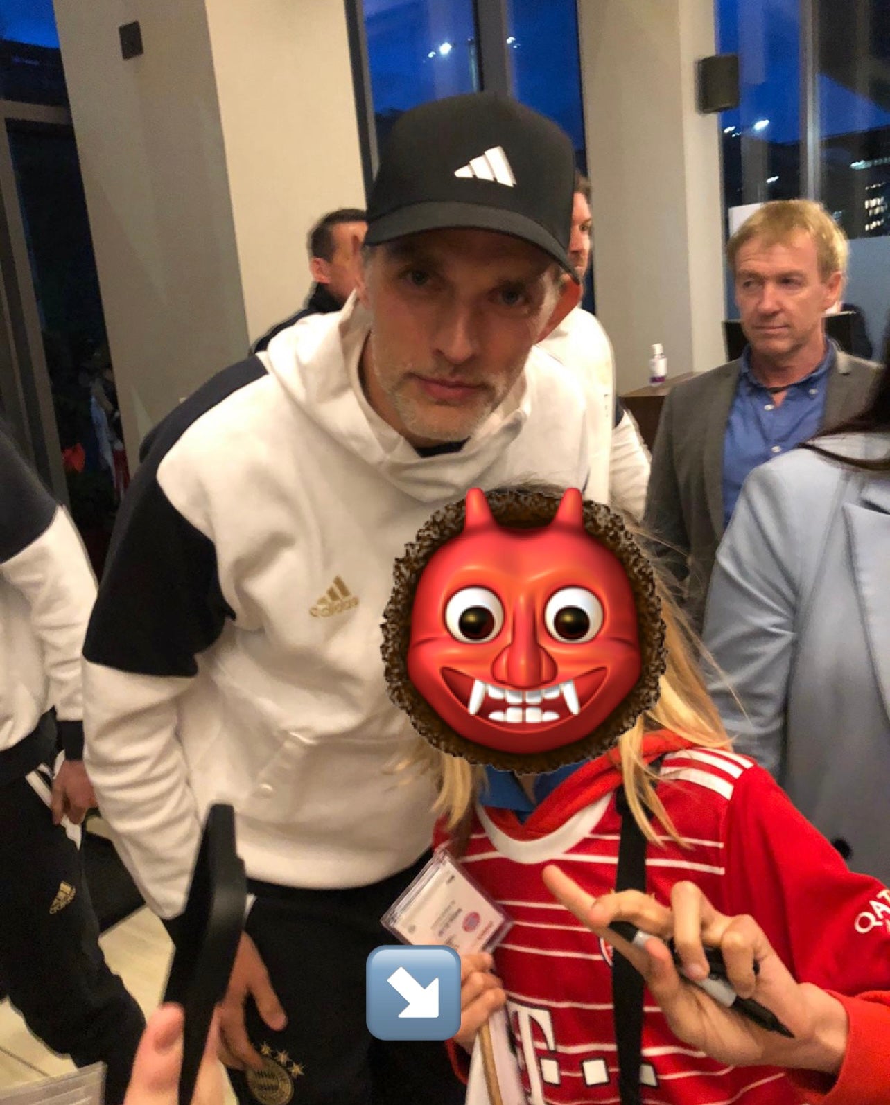 Signed Thomas Tuchel Bayern Munich Away Shirt