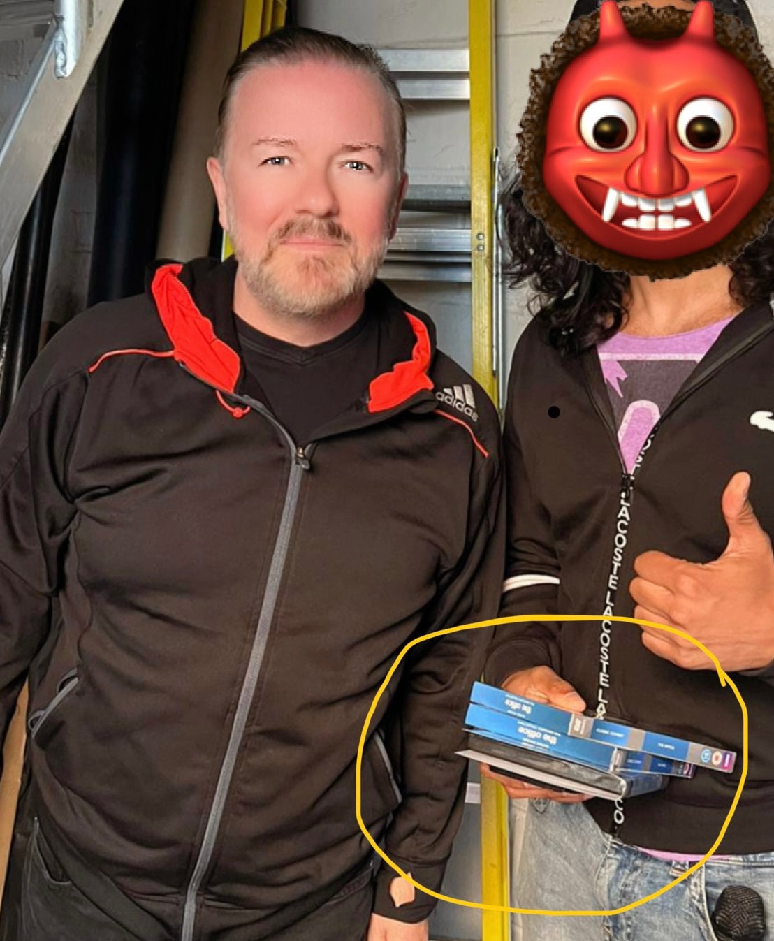 Signed Ricky Gervais Extras DVD