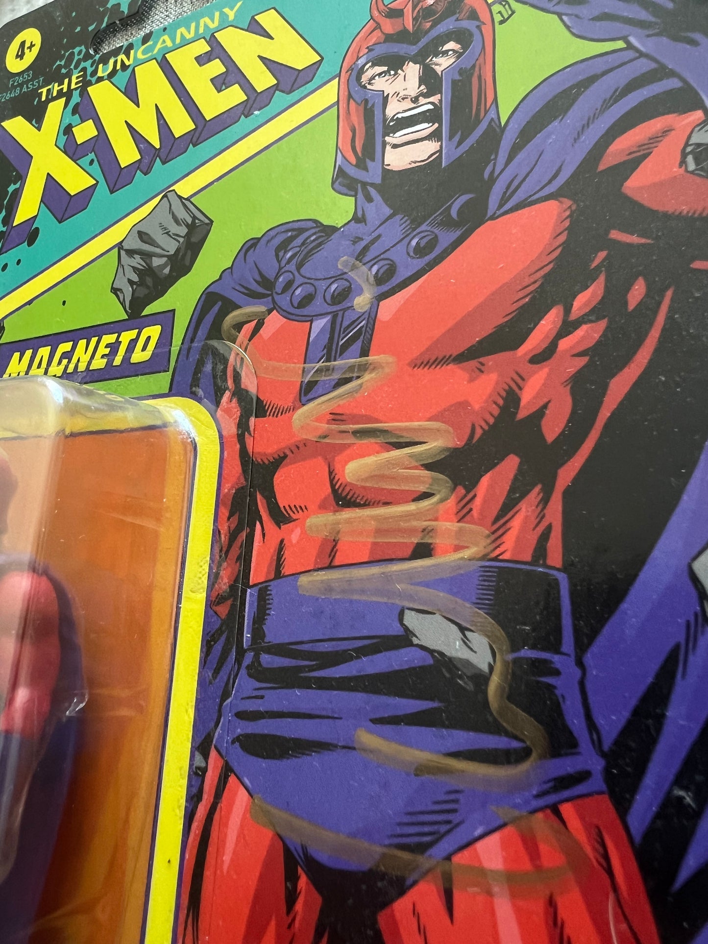 Signed Sir Ian McKellen Kenner Marvel X-Men Action Figure