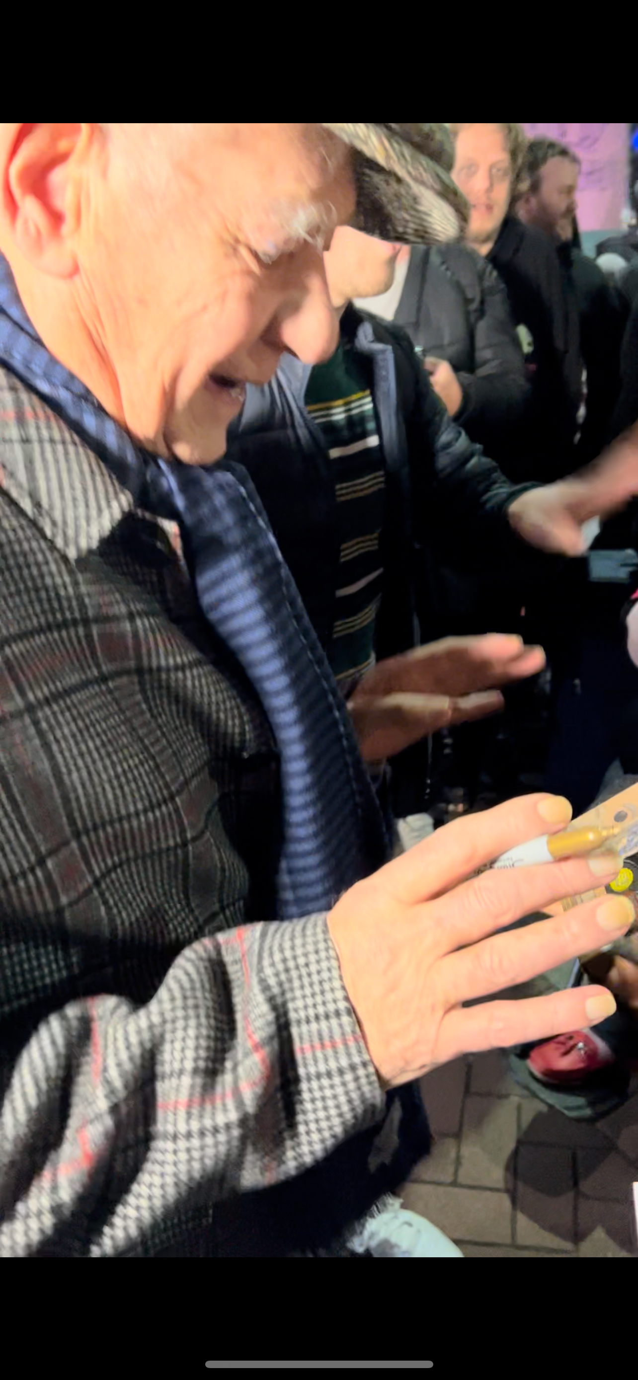 Signed Sir Ian McKellen Kenner Marvel X-Men Action Figure