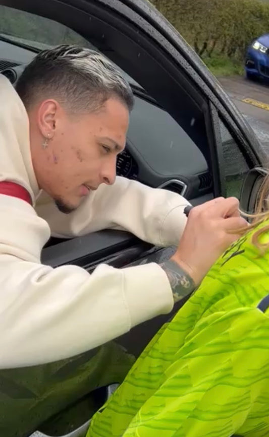 Signed Antony Manchester United Kids Third Shirt