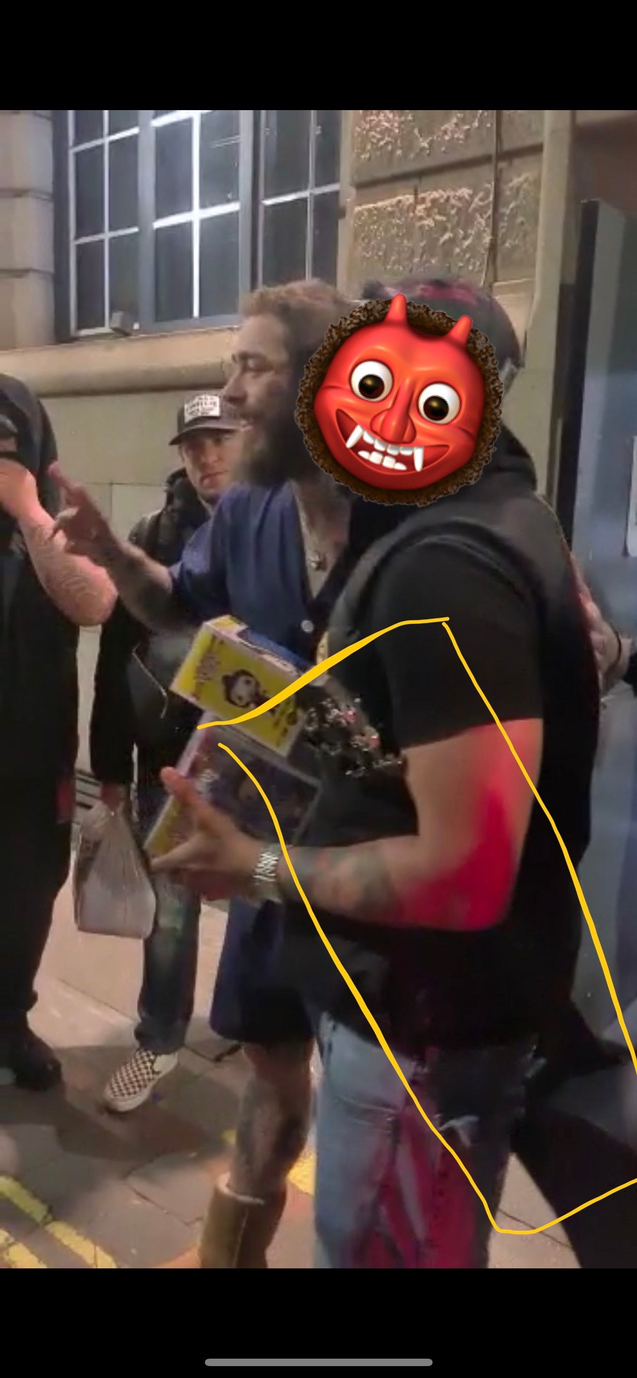 Featured Product: Signed Post Malone Black Acoustic Guitar