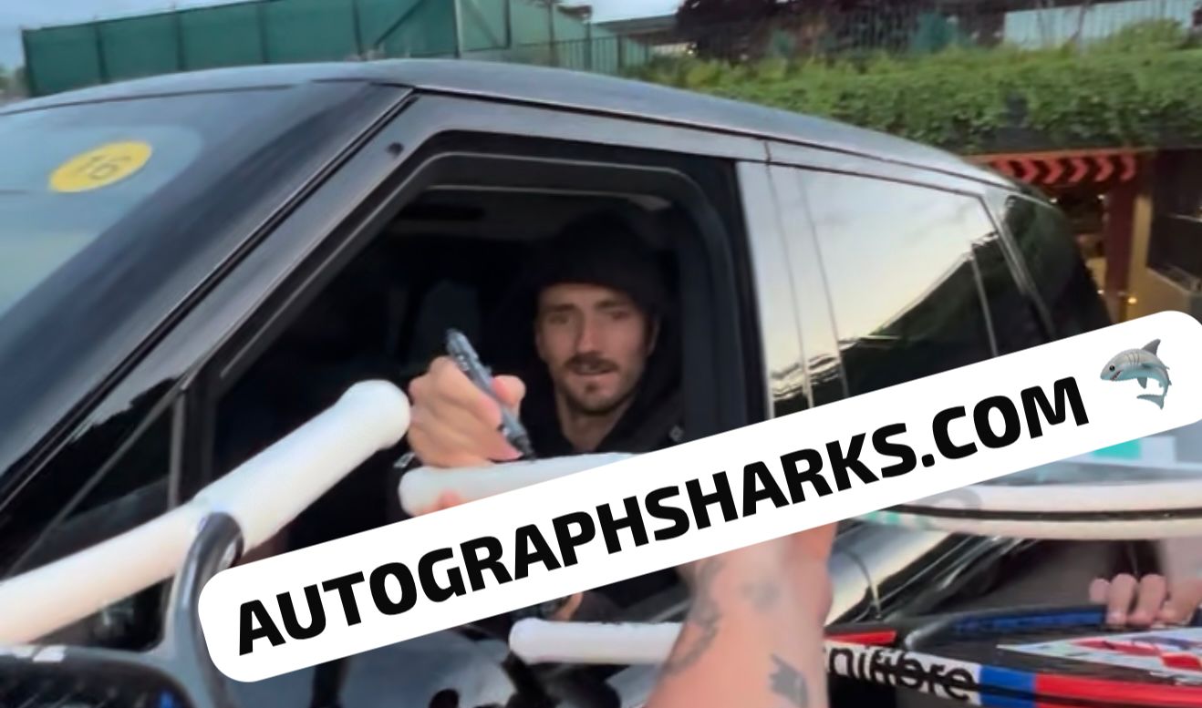 Signed Daniil Medvedev Technifibre Tennis Racket