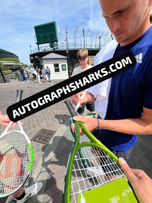 Signed Alexander Zverev Wilson Tennis Racket