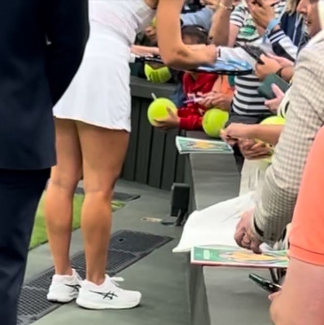 Signed Jasmine Paolini Yonex Tennis Racket (DOUBLE SIGNED)