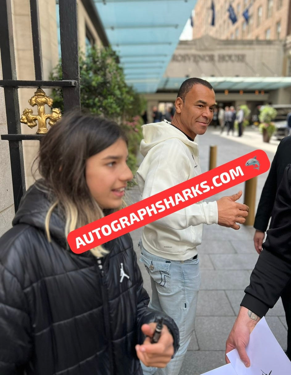 Signed Cafu AC Milan 2007 Champions League Final Shirt