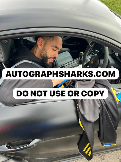 Signed Matheus Cunha Manchester United Autographed Player Version 3rd Shirt With COA & Proof