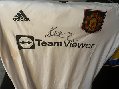 Signed Erik Ten Hag Manchester United 22/23 Away Shirt