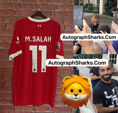 Featured Product: Signed Mo Salah Liverpool 23/24 Home Shirt