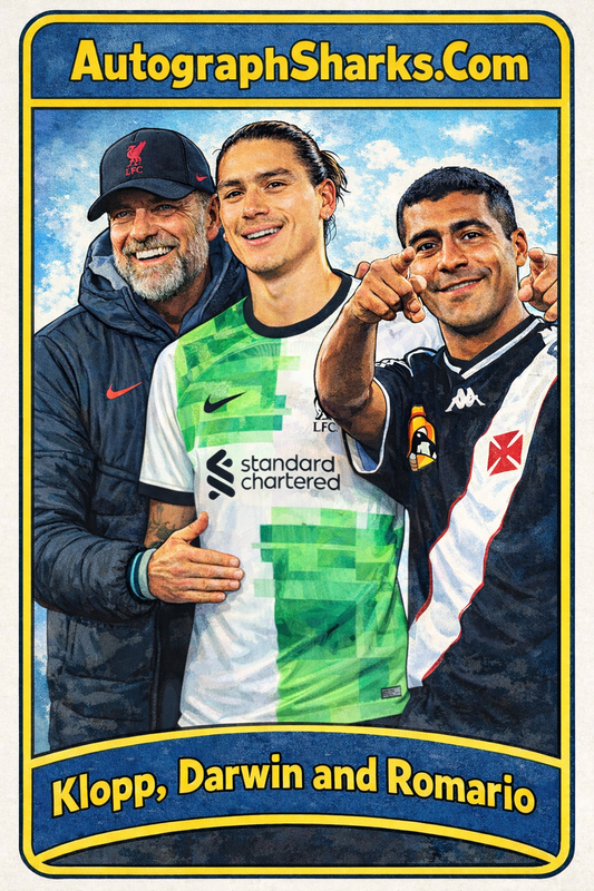 Signed Klopp, Darwin and Romario Package