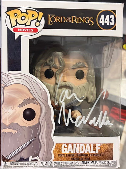 Signed Sir Ian McKellen Gandalf Funko Pop!