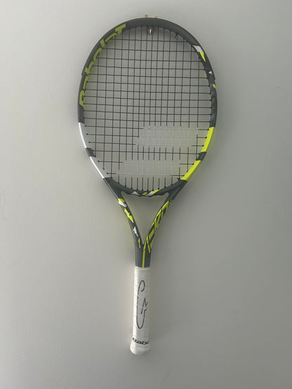 Signed Carlos Alcaraz Racket Bundle
