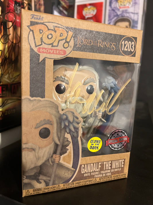 Signed Sir Ian McKellen Gandalf Funko Pop!