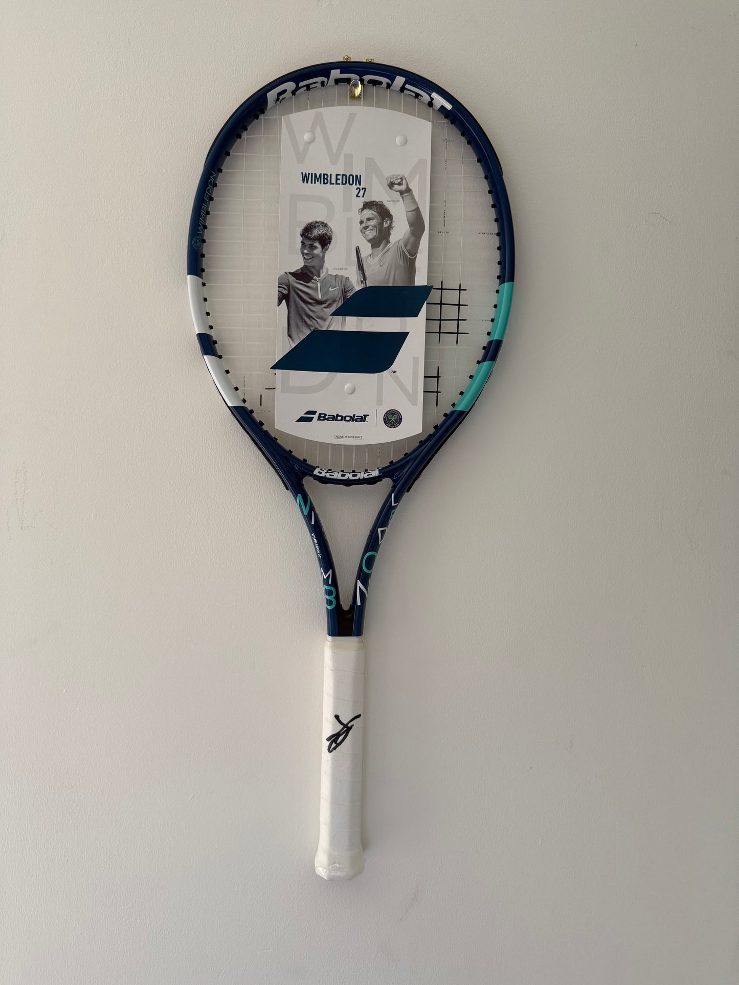 Signed Jannik Sinner 2x Tennis Rackets & Cap Bundle