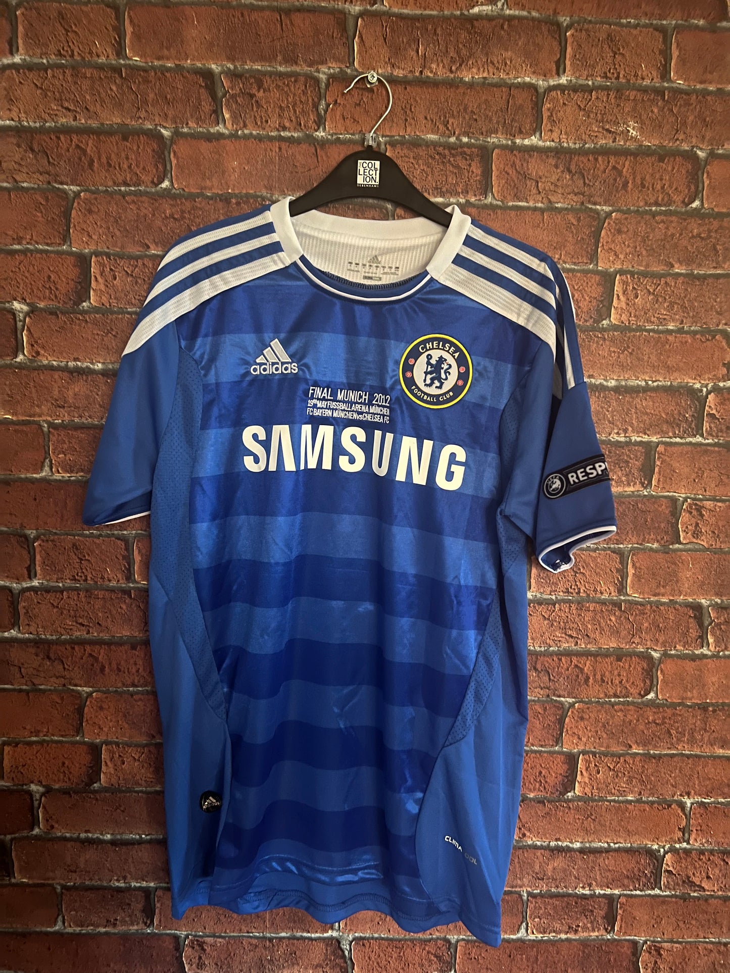Signed Frank Lampard 2012 Champions League Winners Shirt
