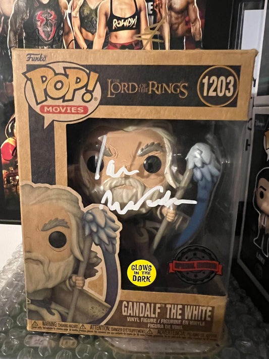 Signed Sir Ian McKellen Gandalf Funko Pop!