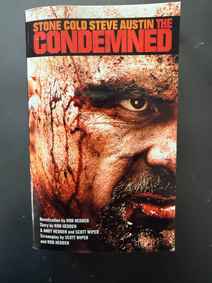 Signed WWE Stone Cold Steve Austin Condemned Book - Rare Pre-Autographed Copy