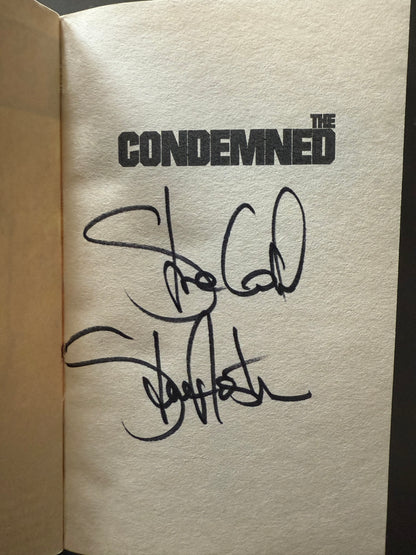 Signed WWE Stone Cold Steve Austin Condemned Book - Rare Pre-Autographed Copy