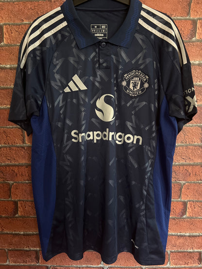 Signed Marcus Rashford Manchester United 24/25 Away Shirt