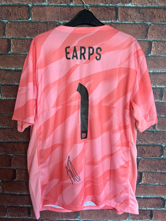 Signed Mary Earps England Goal Keeper Shirt