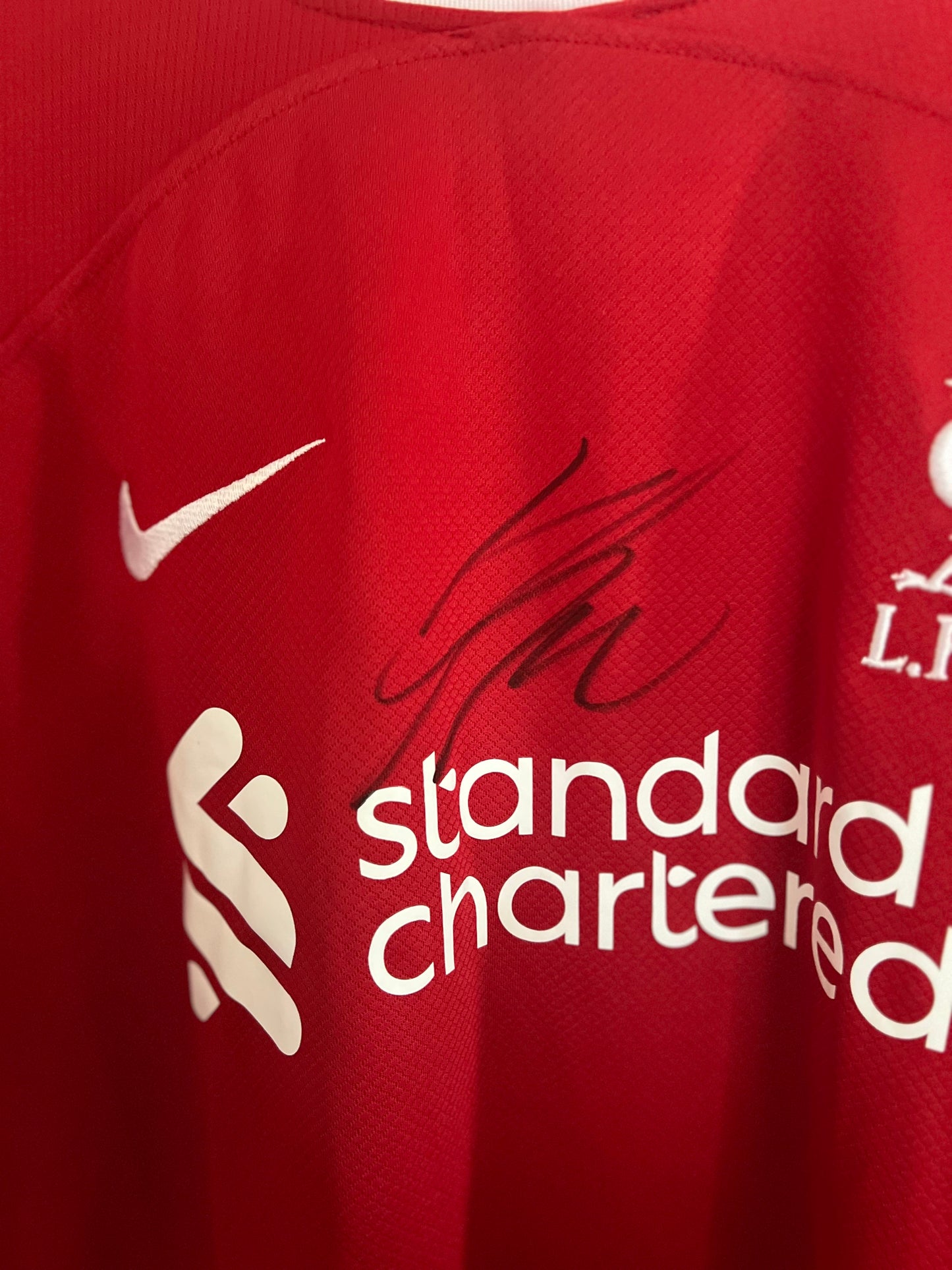 Signed Jurgen Klopp Liverpool 23/24 Home Shirt