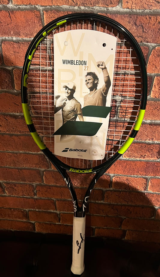 Signed Aryna Sabalenka Wimbledon Babolat Tennis Racket