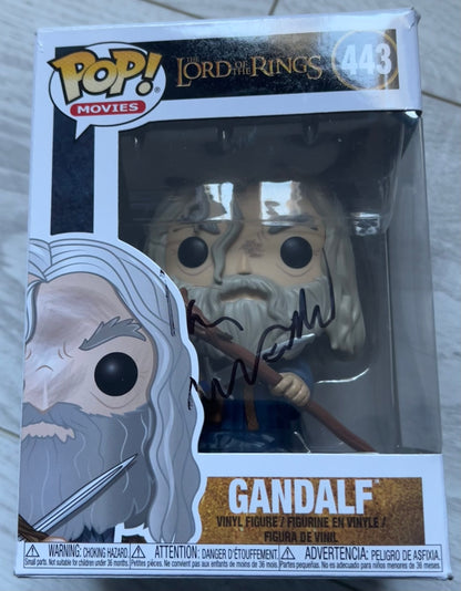 Signed Sir Ian McKellen Gandalf Funko Pop!