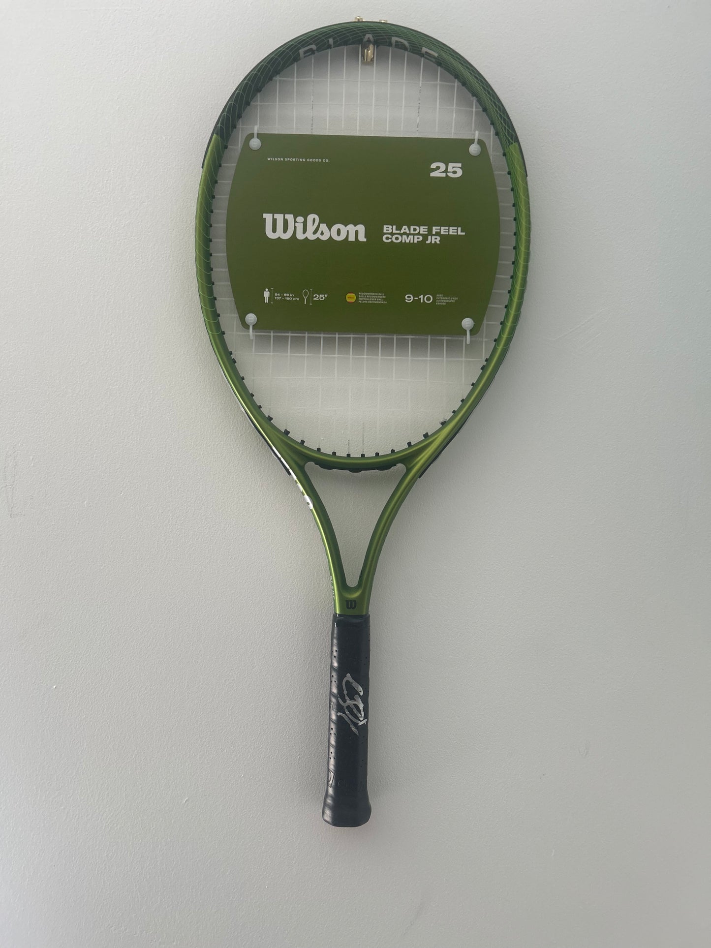 Signed Alexander Zverev Wilson Tennis Racket