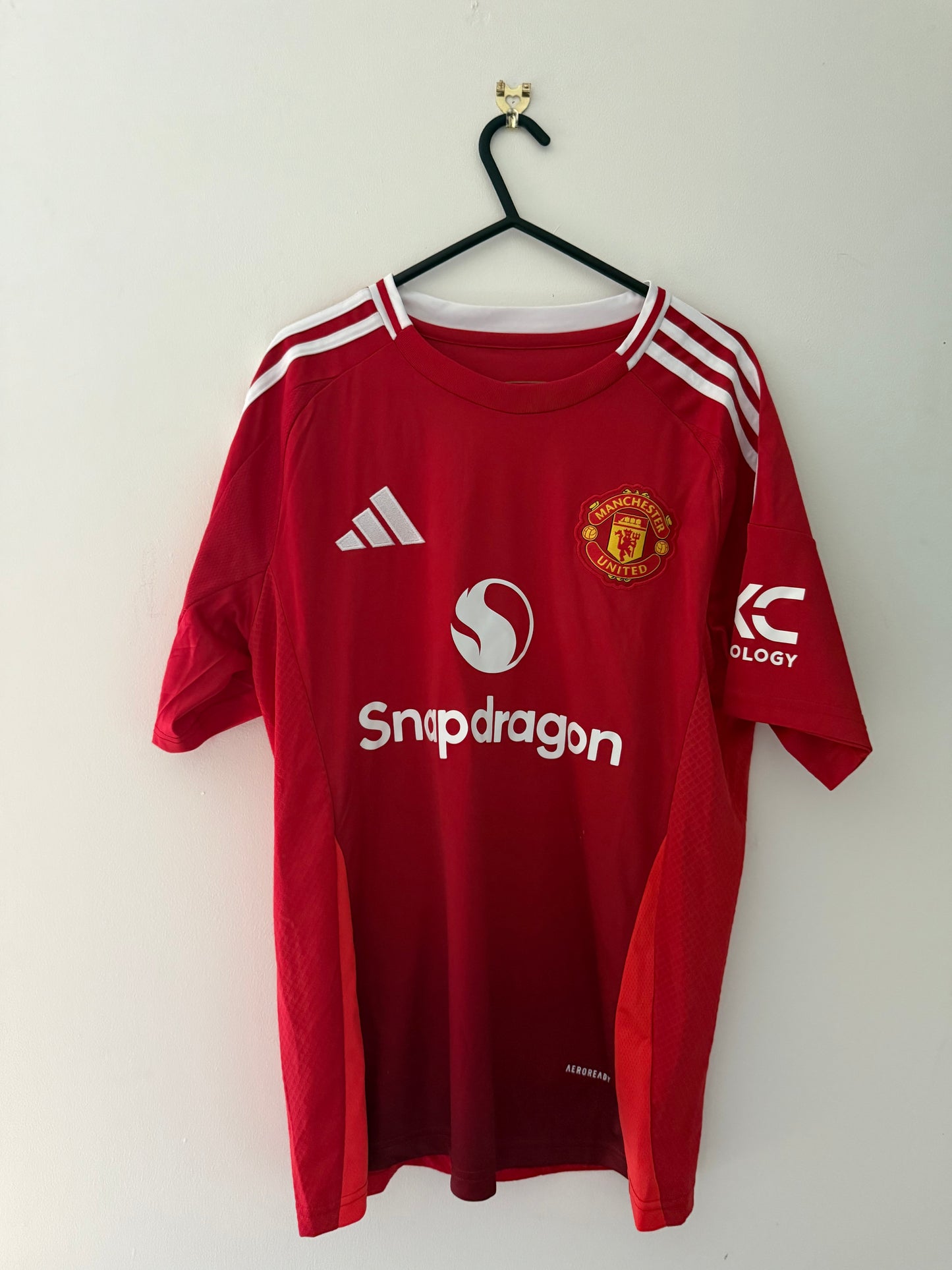 Signed Noussair Mazraoui Manchester United 24/25 Home Shirt