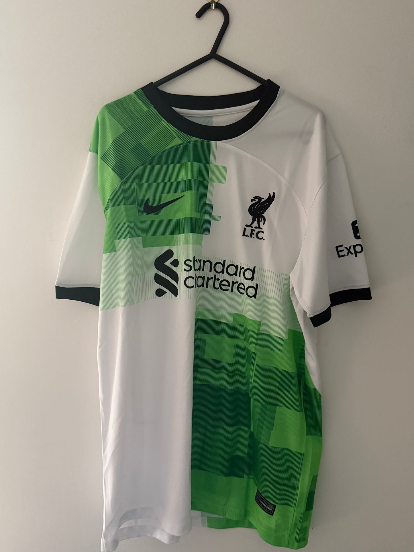 Signed Jurgen Klopp Liverpool 23/24 Away Shirt